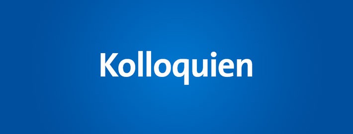 Kolloquium Trinkwasserversorgung